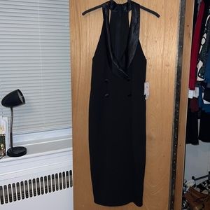 Premier Armour Dress without sleeves. Suit like. MIDI. Short slit. NWT size 10